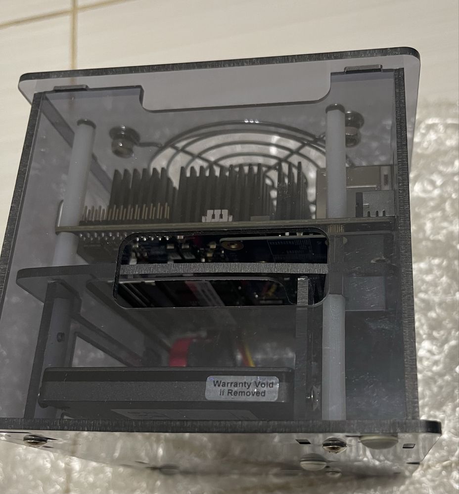 міні-сервер  міні-ПК ODROID-H2 в корпусі з SSD та оперативною пам’яттю