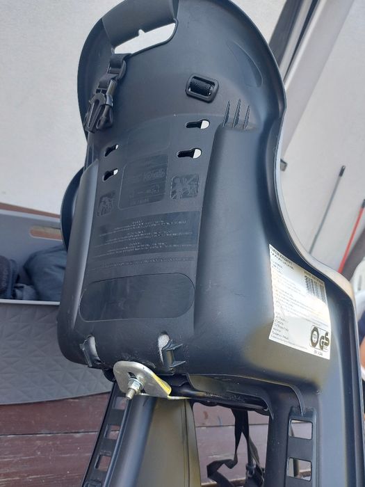 Fotelik rowerowy dla dziecka max 22kg