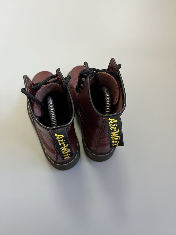 Ботинки Dr Martens 1460 cherry red jadon vegan
