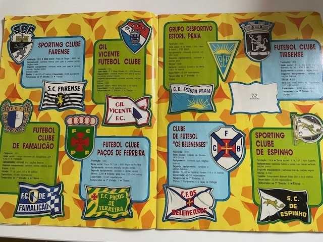 Caderneta 1992/1993 Panini - Estrelas do Campeonato