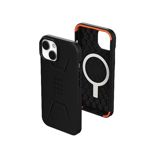 Etui Uag Civilian MagSafe do iPhone 14 Plus - czarne