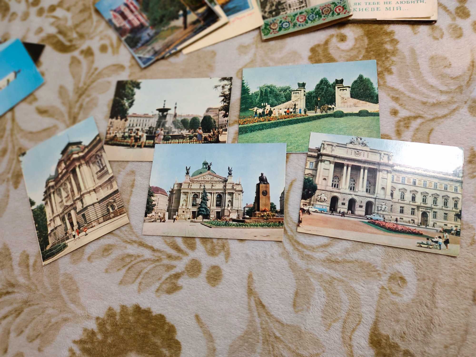 Фотокартки-листівки м. Київ 1970 р, 1955 р.