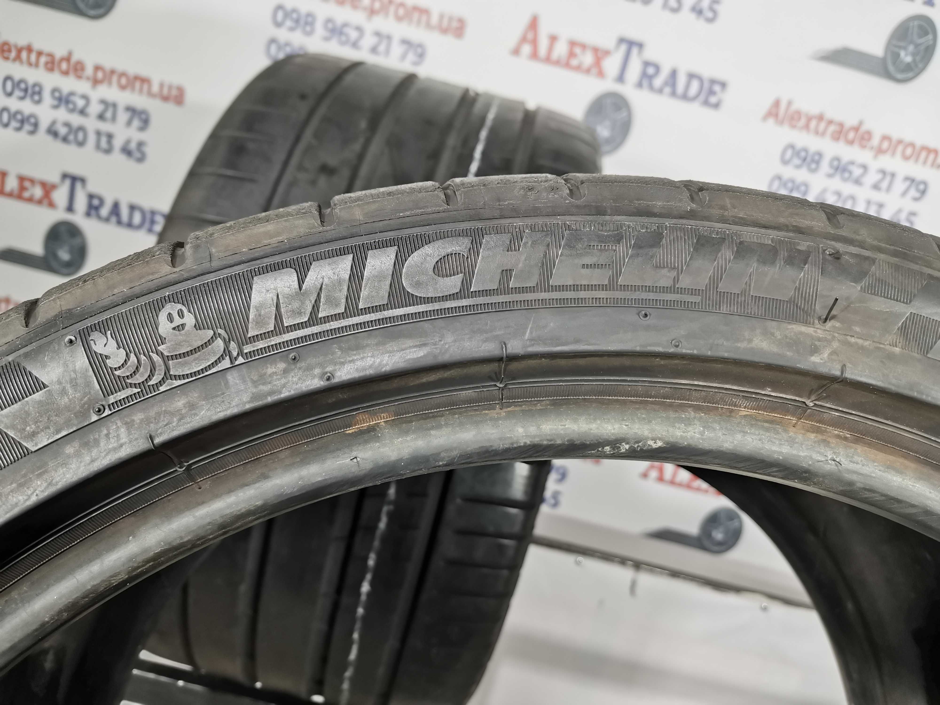 2 шт. 305/30 R19 Michelin Pilot Super Sport літні шини б/у, 6 мм