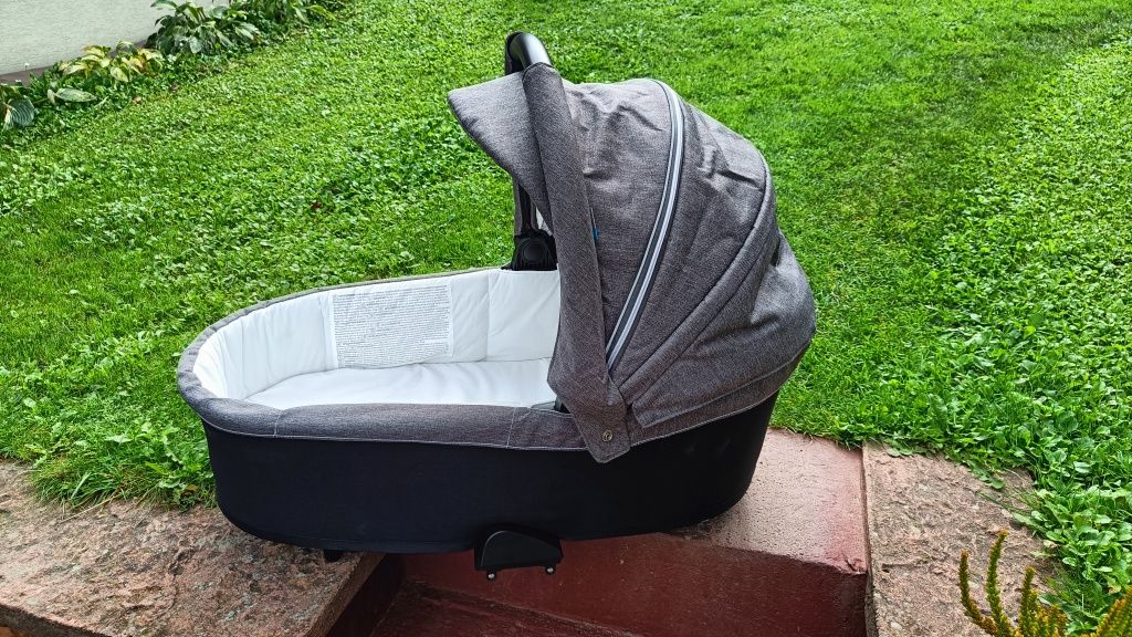Wózek Baby Design Husky 2w1 gondola, siedzisko, akcesoria
