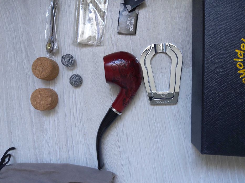 Joyoldelf Drewniana fajka do palenia tytoniu