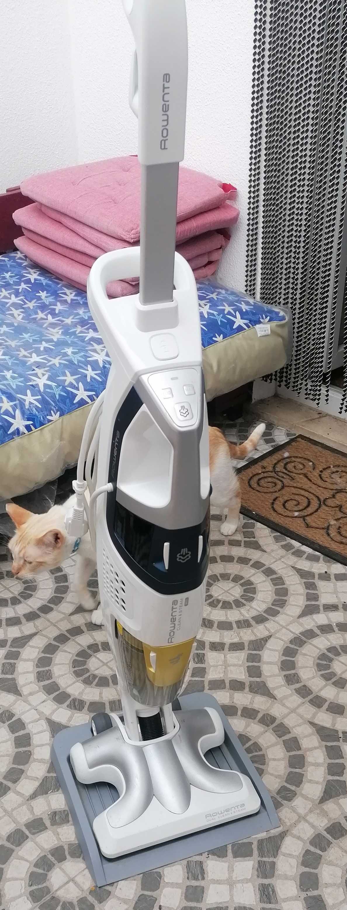 Aspirador vertical a vapor Rowenta com garantia