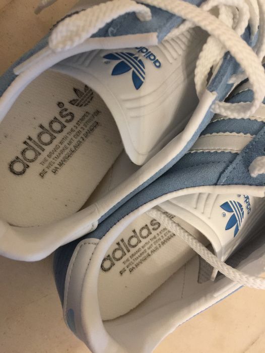 Adidas Gazelle Azul Bebé