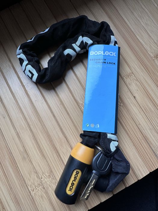Nowe zabezpieczenie rowerowe , łańcuch BopLock
