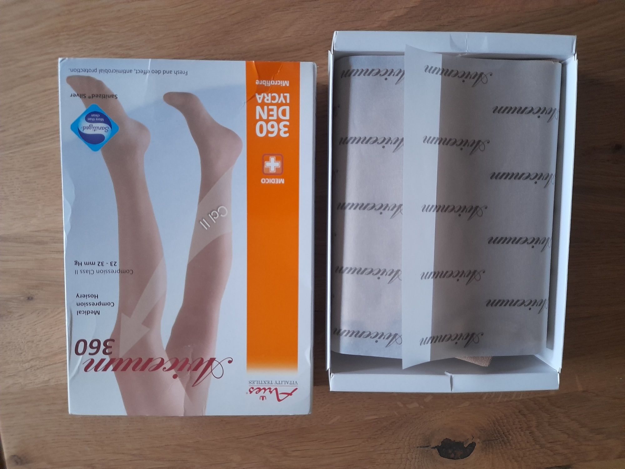 Nowe Rajstopy Aries Avicenum 360 klasa kompresji 2