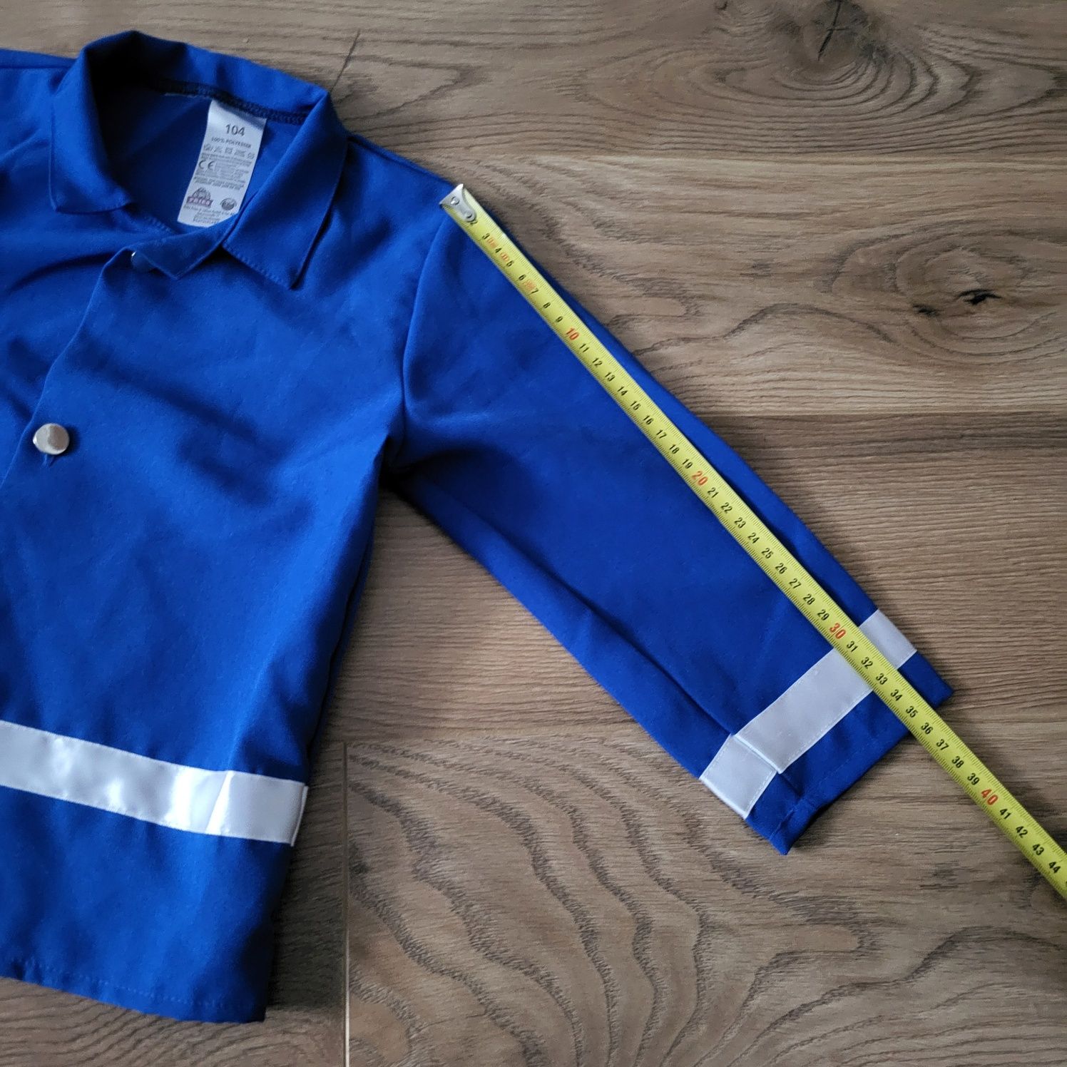 Strój karnawałowy bluzka dla małego policjanta r.110