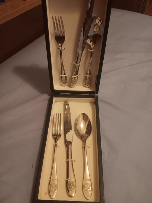 Conjunto talheres do Sporting