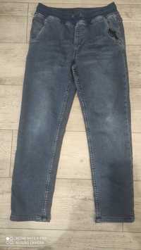 Spodnie jeansy ocieplane smyk cool club 164