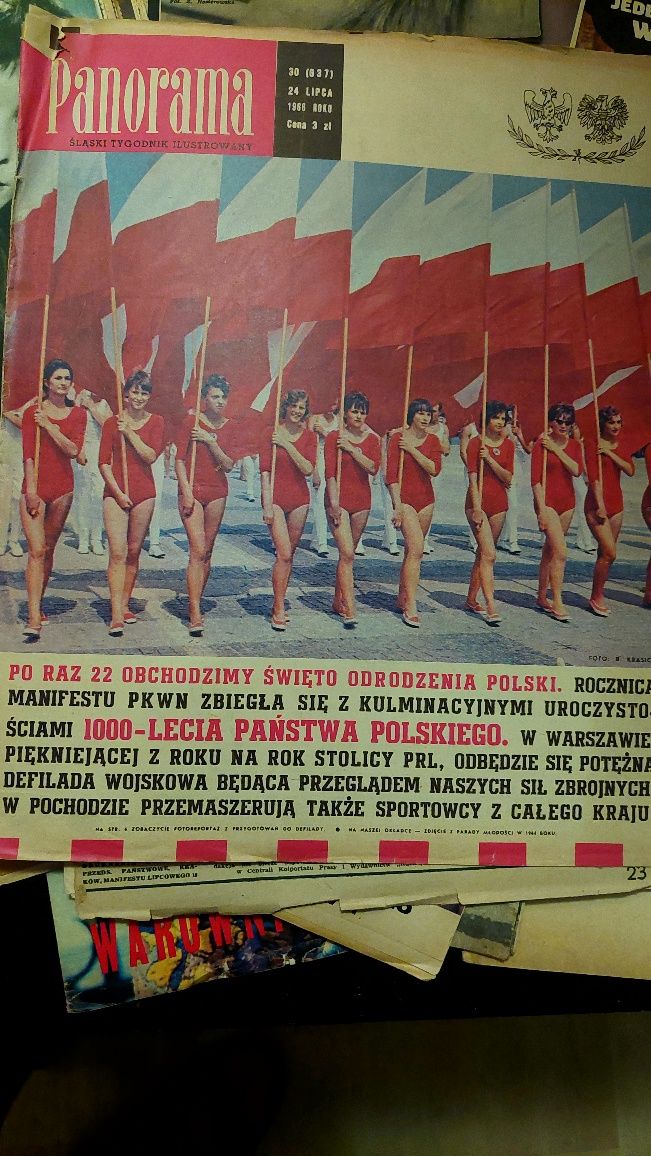 Czasopisma PRL kolekcjonerskie