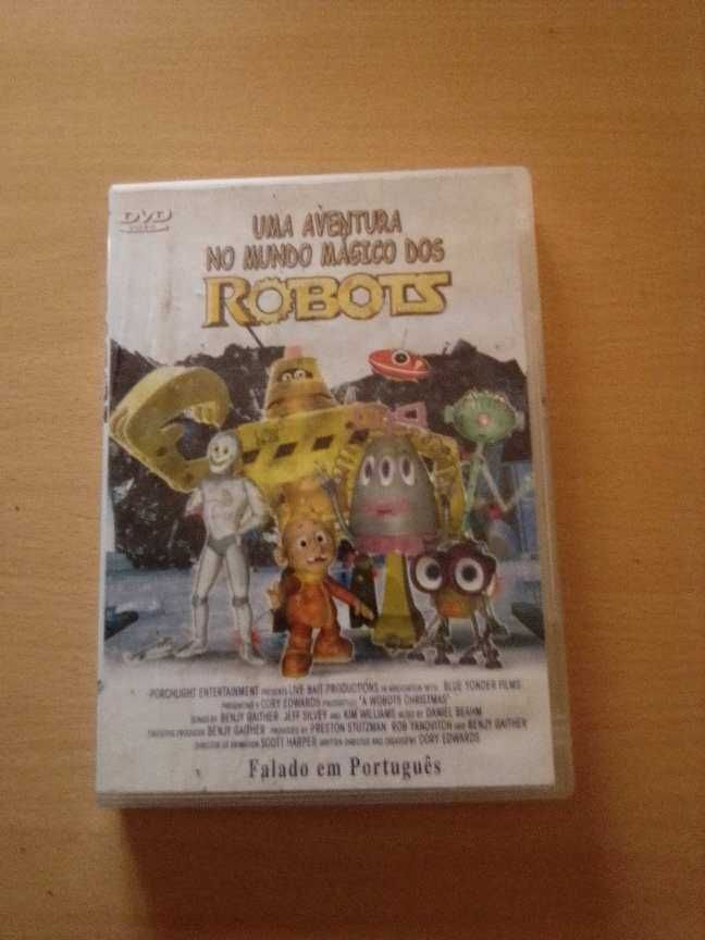 DVD uma aventura no mundo mágico dos robots