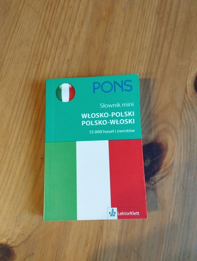 Pons Słownik mini włosko- polski i polsko- włoski