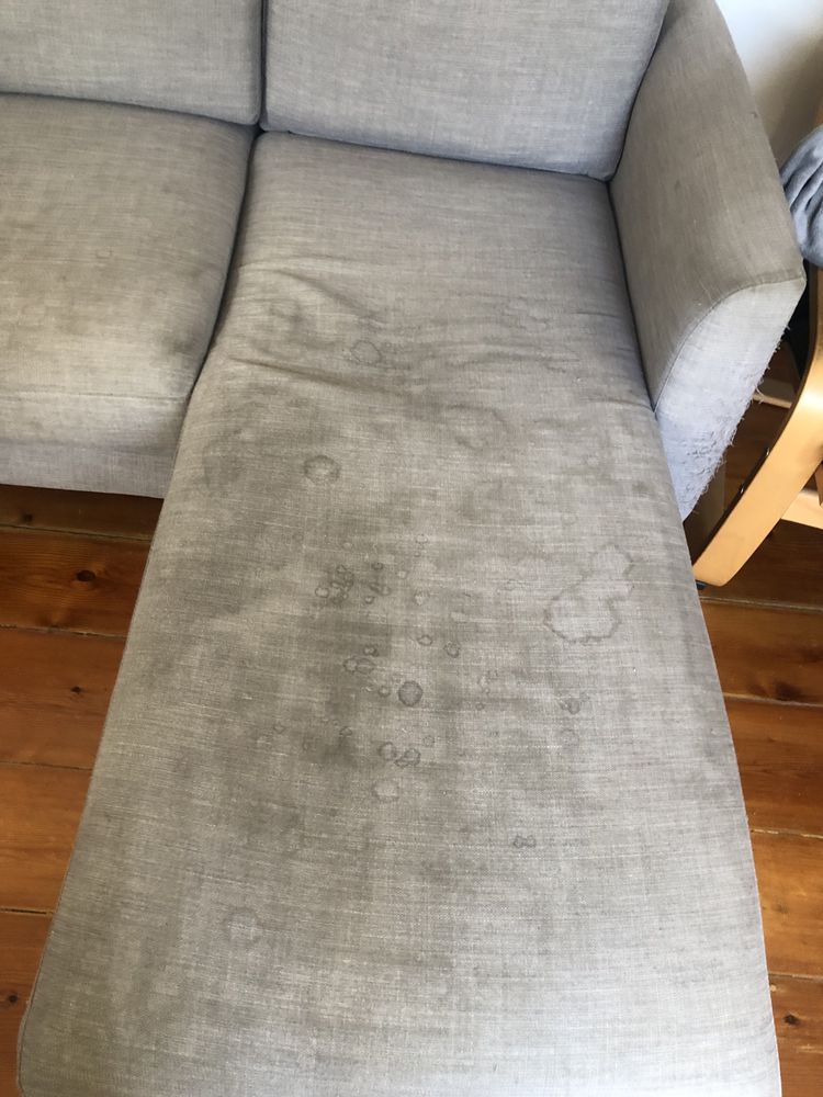 Sofá cinzento La Redoute