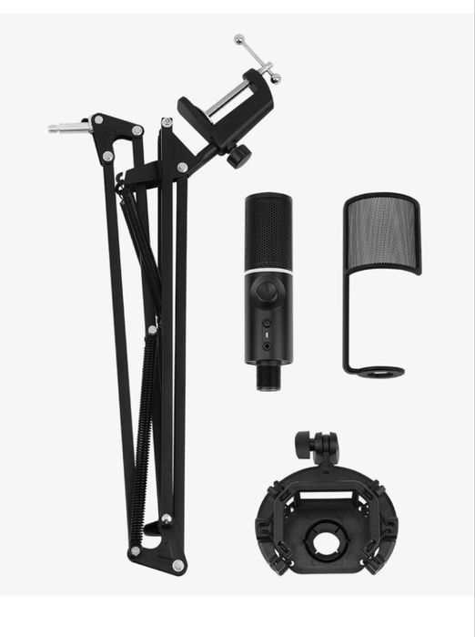 Microfone Streamplify RGB Preto