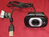 Logitech C615 USB веб-камера Full HD 1080p с микрофоном и автофокусом