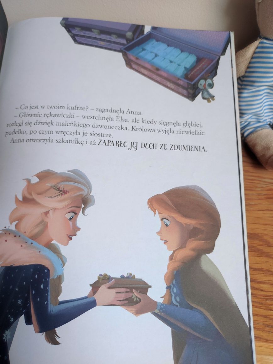 Frozen Disney Elsa Kraina lodu Przygoda Olafa gazetka naklejki