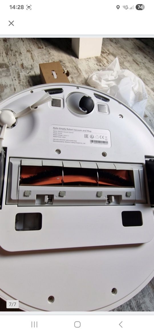Robot sprzątający Dreame D10 Plus biały