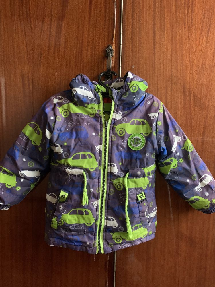 Осінньо-весняна курточка на хлопчика 2-4 роки