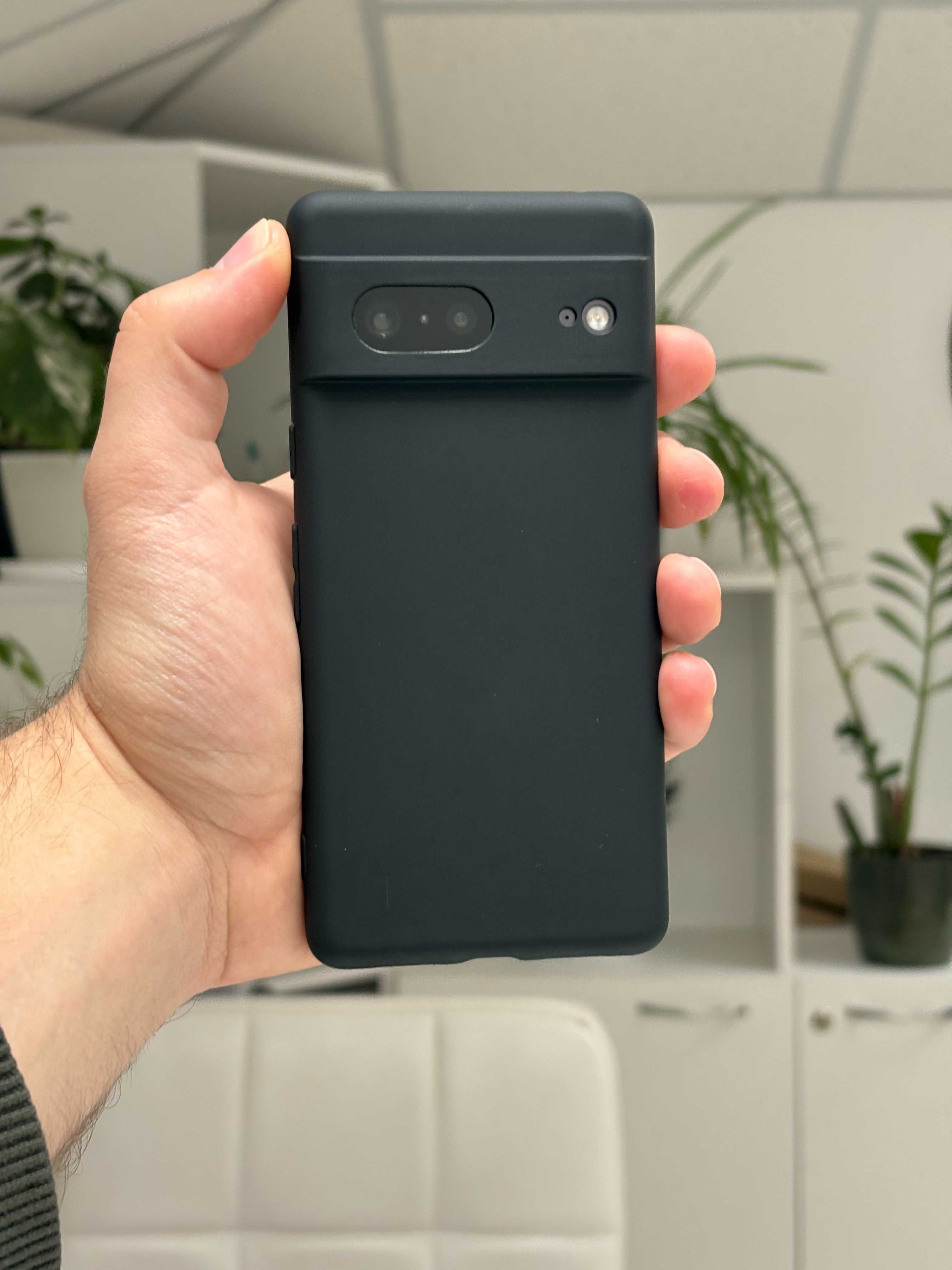 Google Pixel 7 8/128GB Black, Піксель 7 128ГБ, АКБ 96% + Чохол