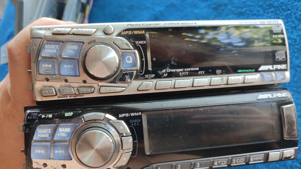 Магнитолы alpine 9812RB alpine 9833 магнитола