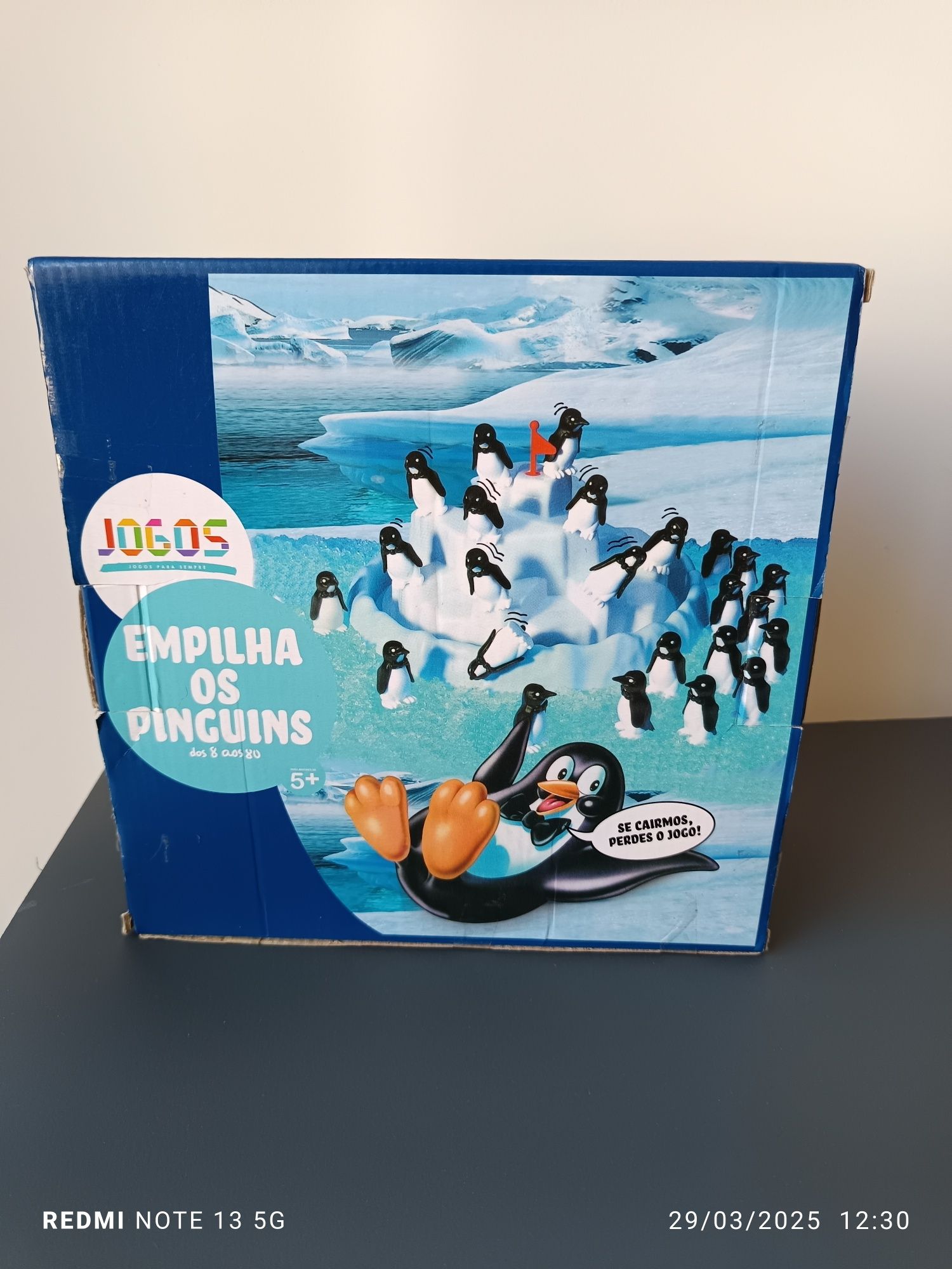 Jogo Empilha os pinguins