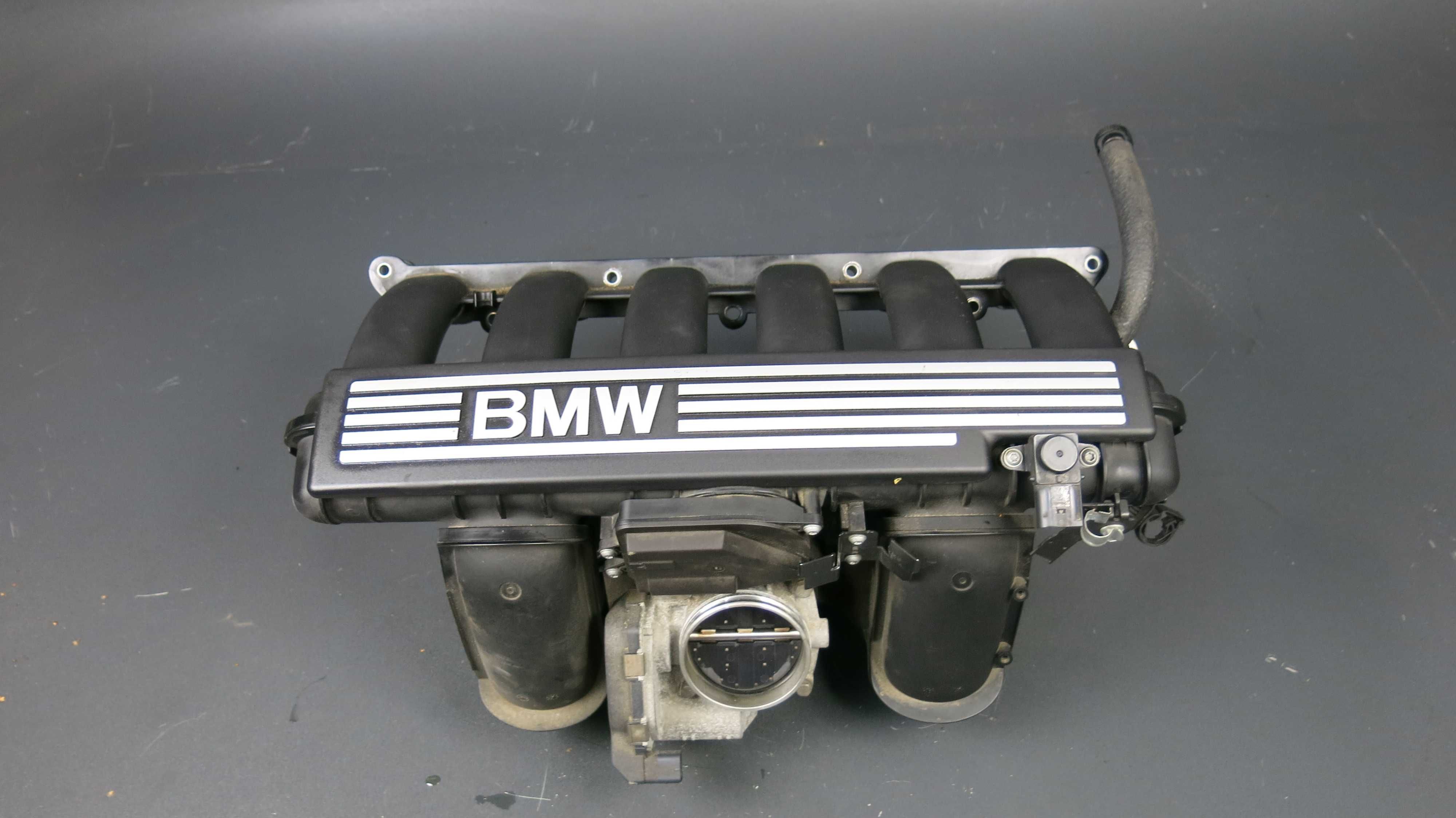 BMW E60 E61 2.5i N53 kolektor ssący kompletny przepustnica N53B25A