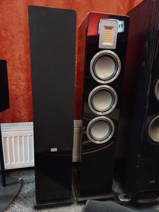 Kolumny Audiovector QR5, czarny lakier, wyprzedaż ekspozycji