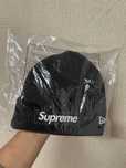 czapka supreme x new era beanie