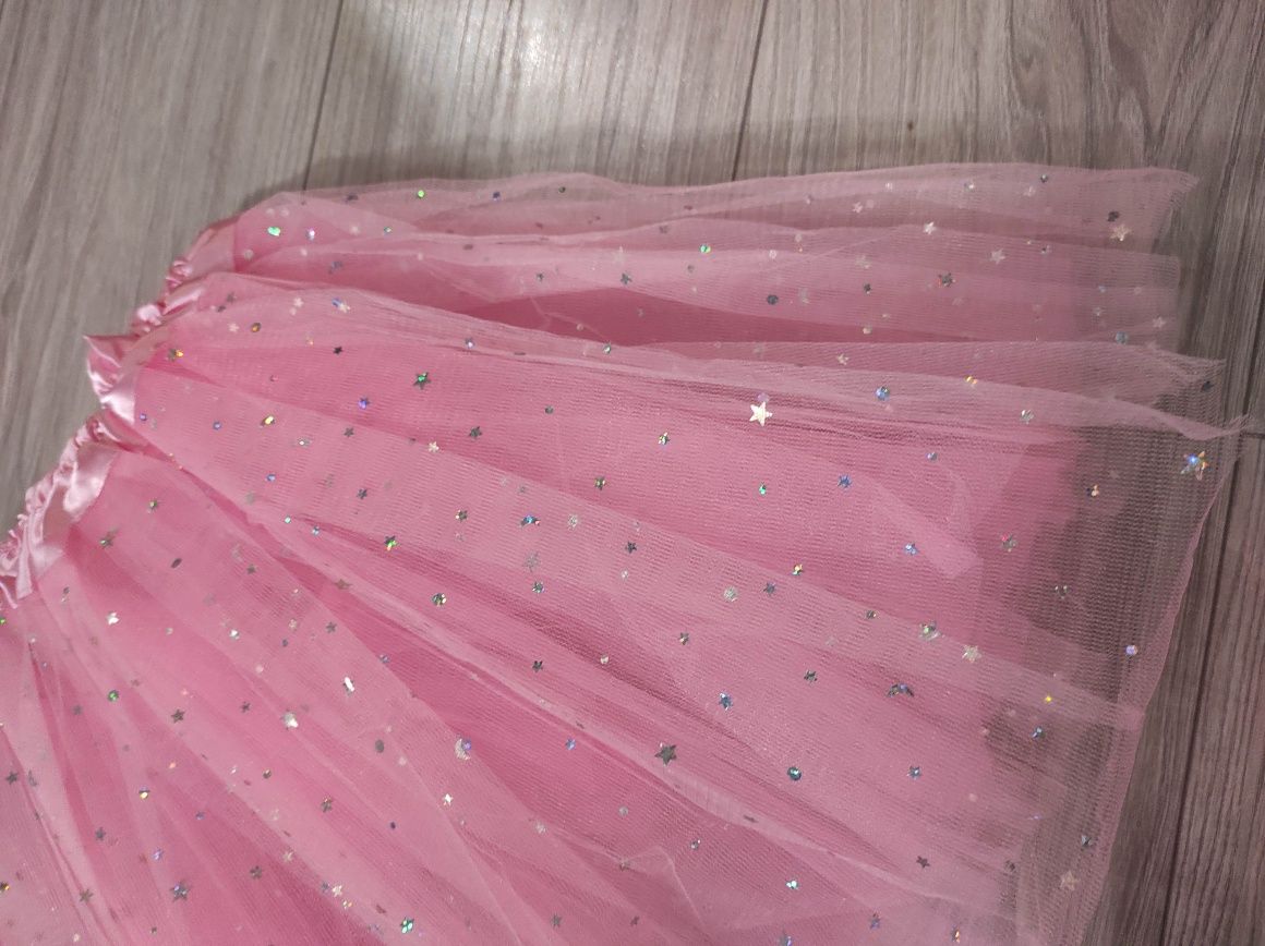 Spódniczka spódnica tiulowa różowa dziecięca