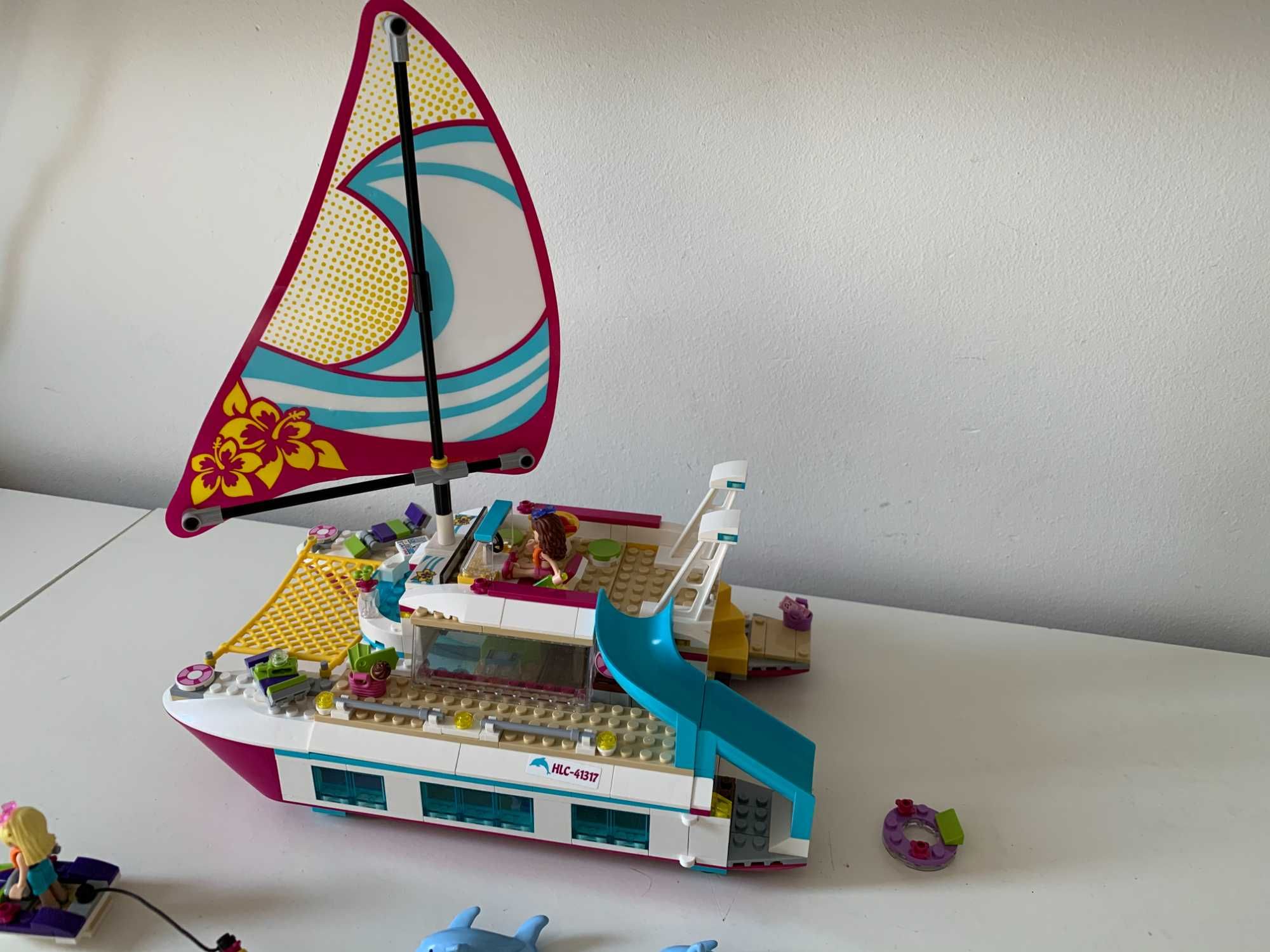 LEGO Friends Słoneczny katamaran 41317 Kompletny
