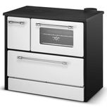 ŻELIWNA KUCHENKA Węglowa OMEGA 701 Emaliowana Westfalka 12kW do 120 m2