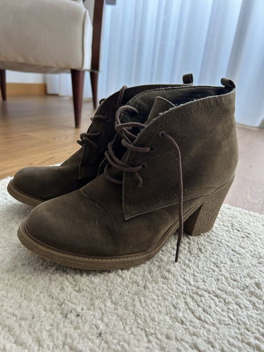 Botins tornozelo salto