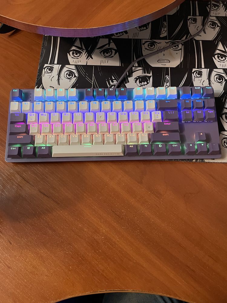 Клавиатура механика dark projekt kd87a