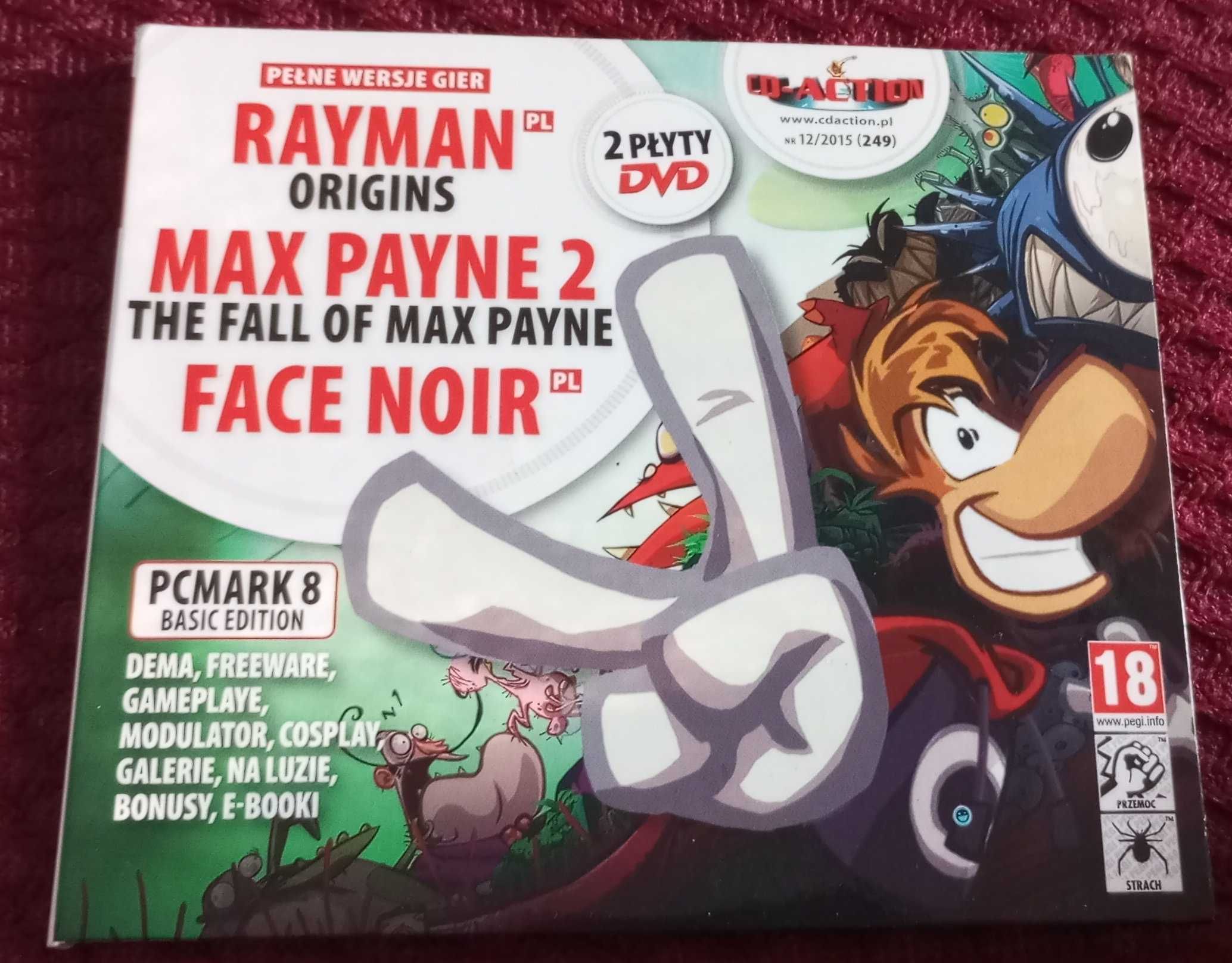 CD-Action 12/2015 #249 - Max Payne 2, Rayman Origins PL, Face Noir PL