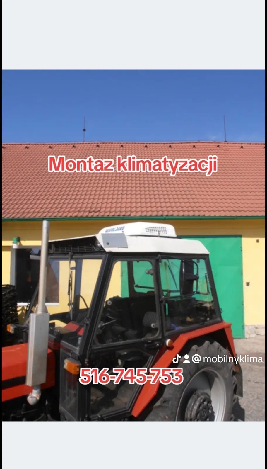 *Mobilny Serwis Klimatyzacji oraz Montaż kombajn traktor tir itp
