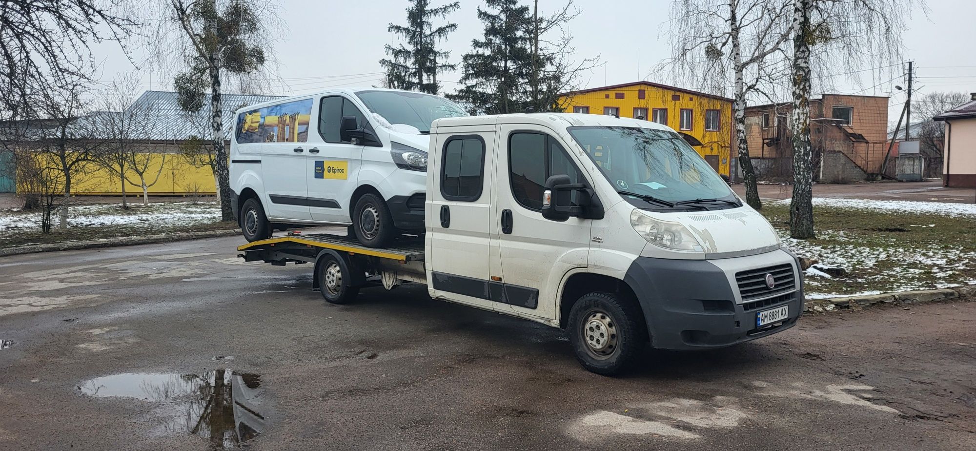 Евакуатор до 5000кг Автовоз Европа Житомирська область та Україна