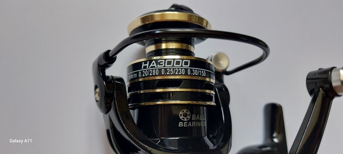 NOWY kołowrotek wędkarski Gear Ratio, model HA3000.