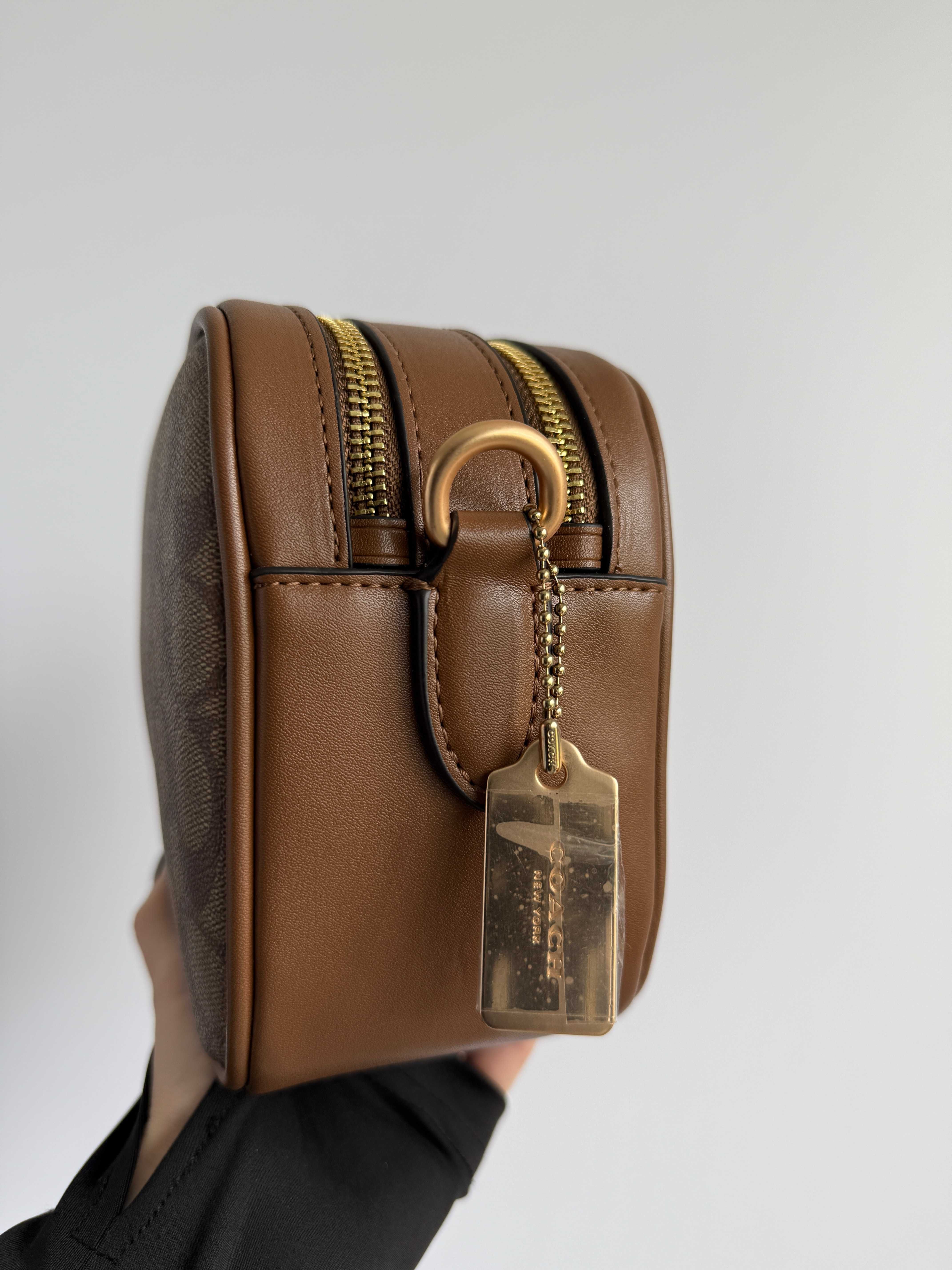 Сумка Coach Camera bag Коуч шкіряна