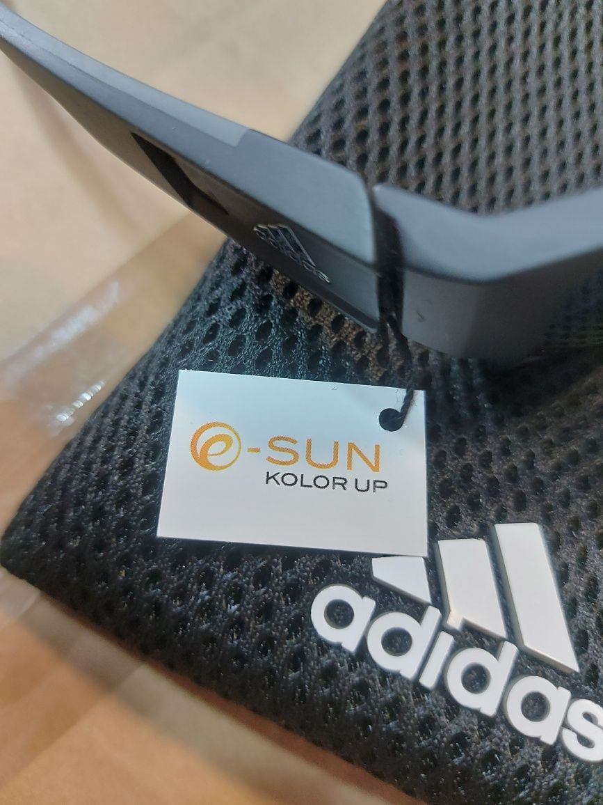 Чоловічі сонцезахисні окуляри ADIDAS SP0046 02A Matte Black Smoke 59 м
