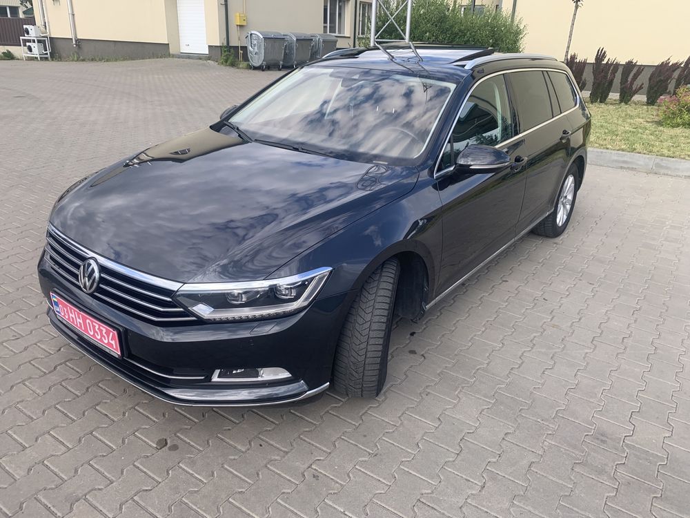 Продається свіжопригнаний повнпривідний Volksvagen passat b8 highline