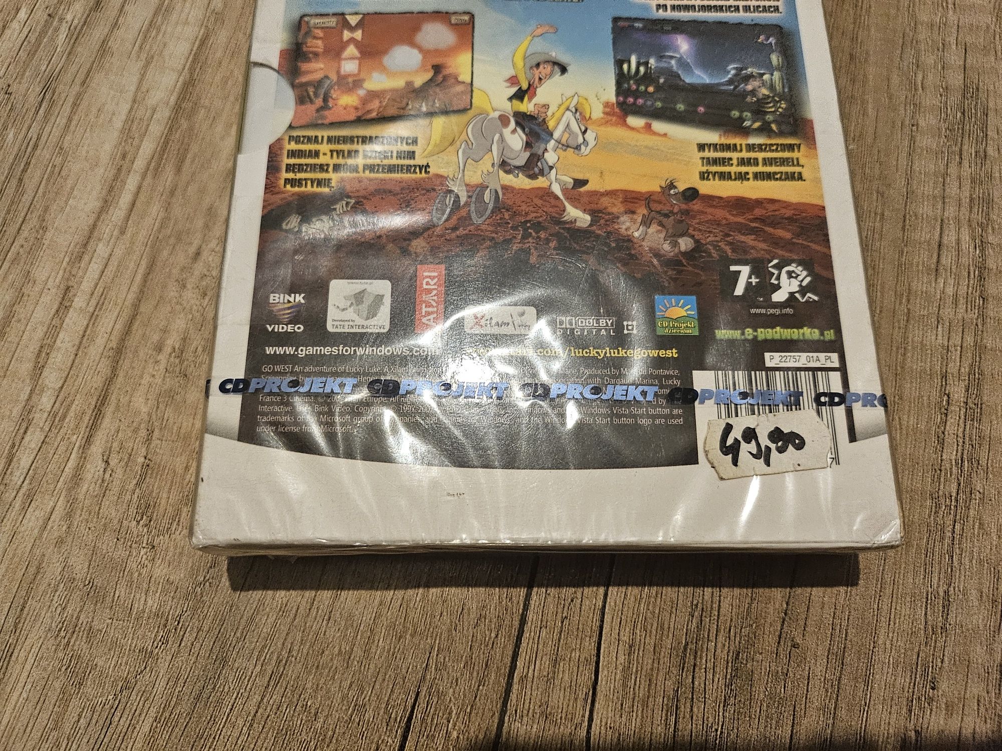 Nowa gra Lucky Luke - Na dzikim zachdzoie gra PC w oryginalnej folii