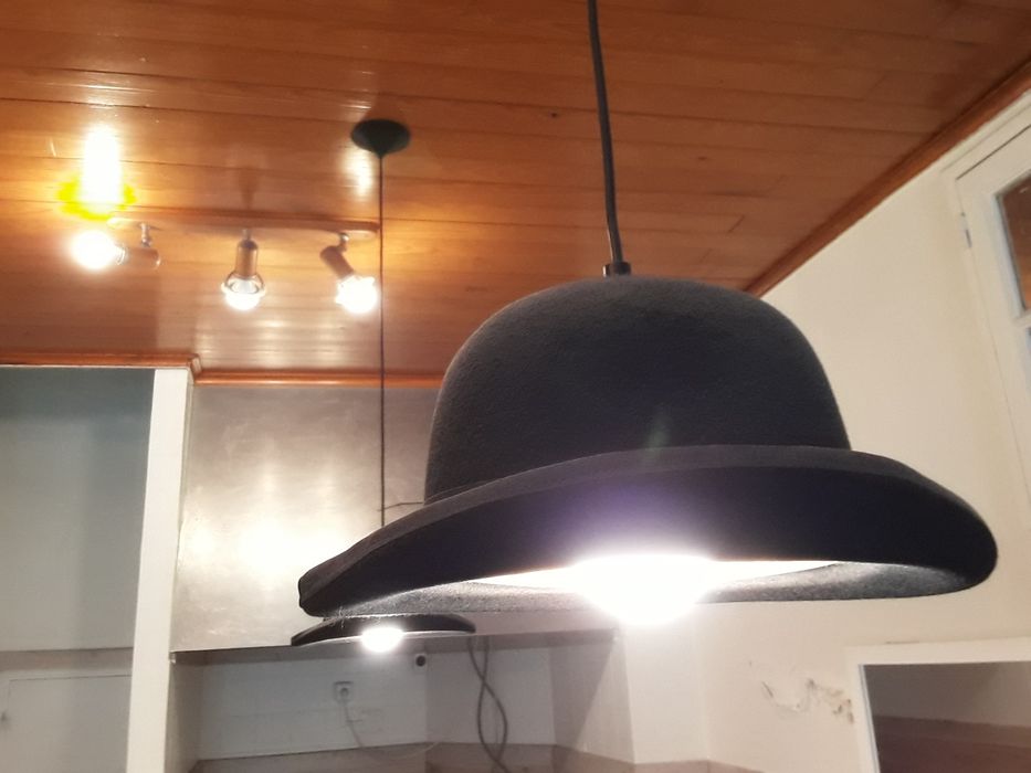 Vendo 3 Candeeiros chapéu