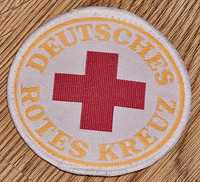 Naszywka Deutsches Rotes Kreuz - Niemiecki Czerwony Krzyż