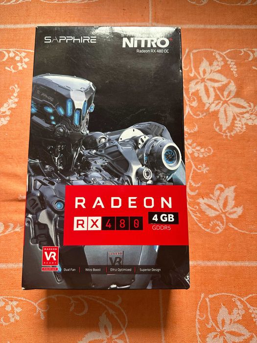 Відеокарта Sapphire Radeon RX480 4GB Nitro OC
