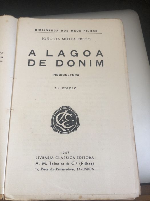 A Lagoa de Donim de Joao da Moita Prego