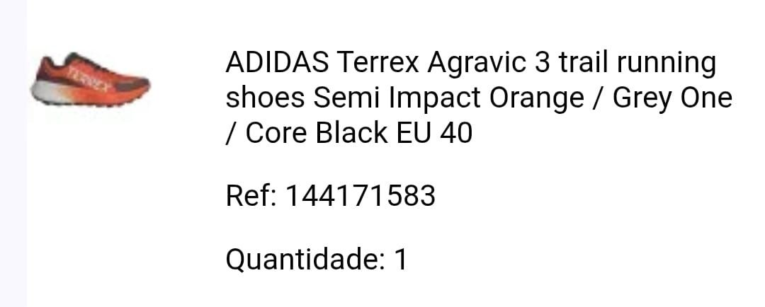Sapatilhas de Trail