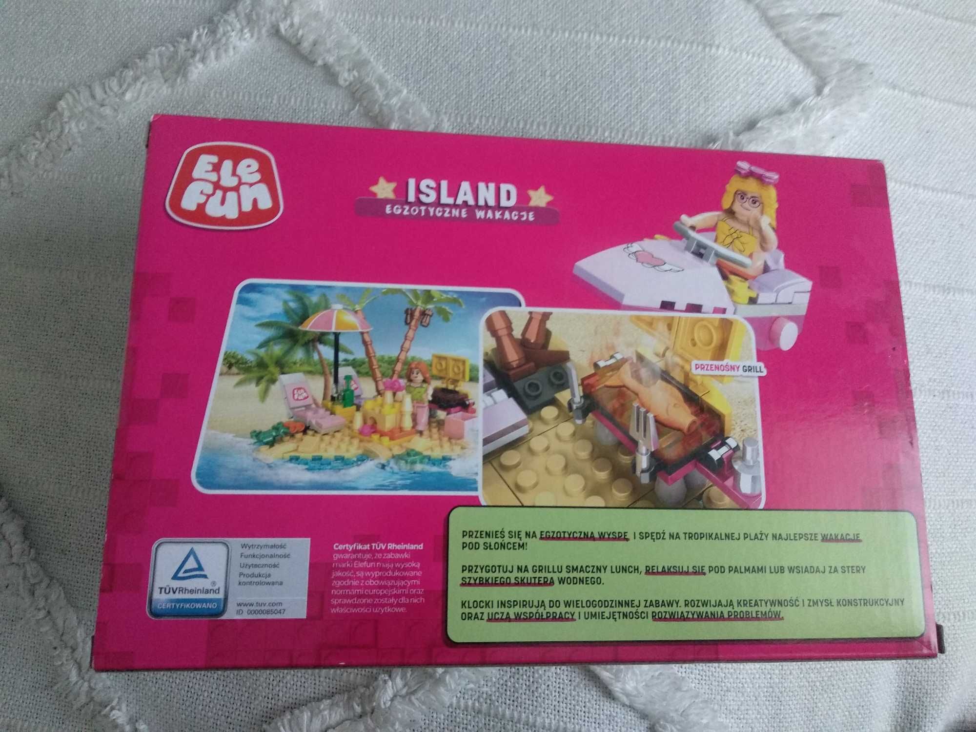 LEGO elefun biedronka wyspa plaża klocki